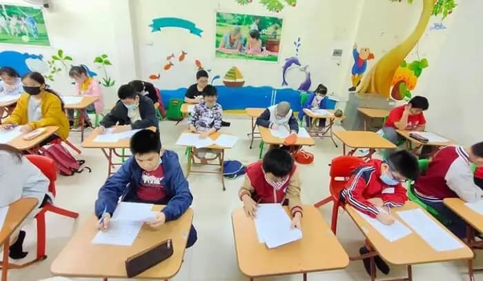 Lớp học tiếng Anh thiếu nhi mùa hè