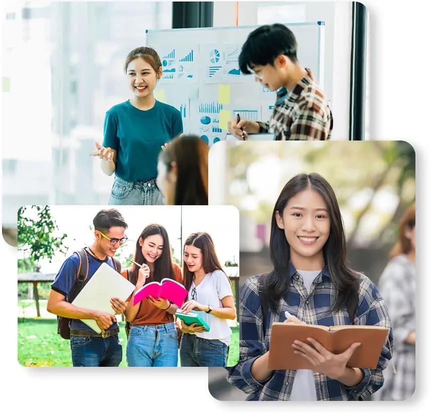 Học viên VTE thảo luận nhóm và ghi chép